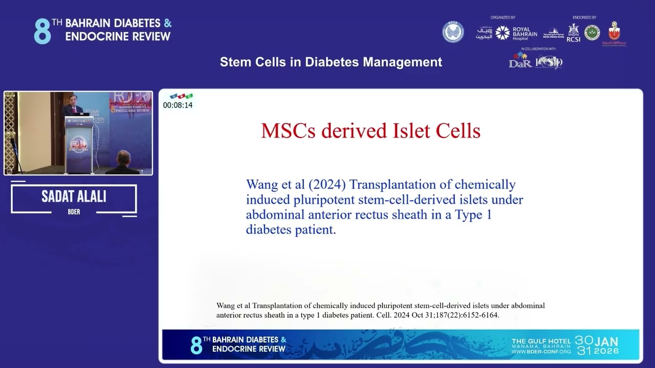 Sadat AlAli Stem Cells in Diabetes Management