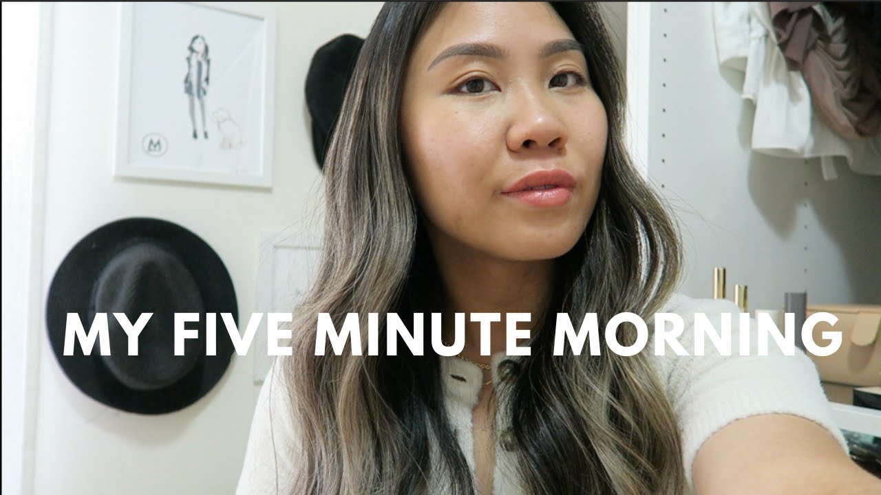 My Five Minute Morning with Merit Beauty