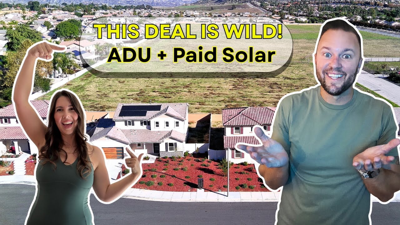 MUST-SEE Moreno Valley Luxury Home w/ 2-BED ADU + Paid Solar! (4.99% Rate Breakdown)