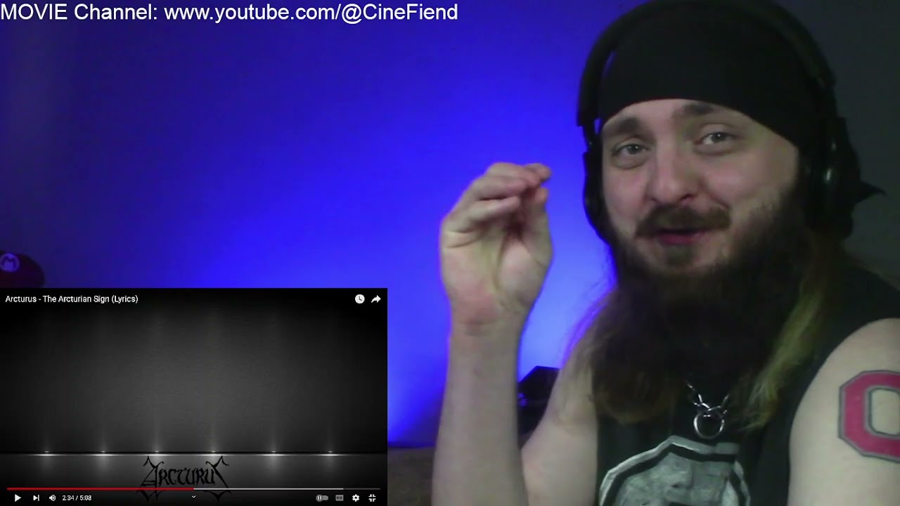 Arcturus - The Arcturian Sign REACTION!! (Sorry about the audio)