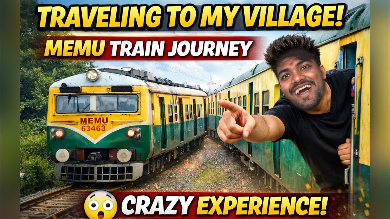 Traveling to My Village 🚆 | Unexpected Subscriber Meet 😳