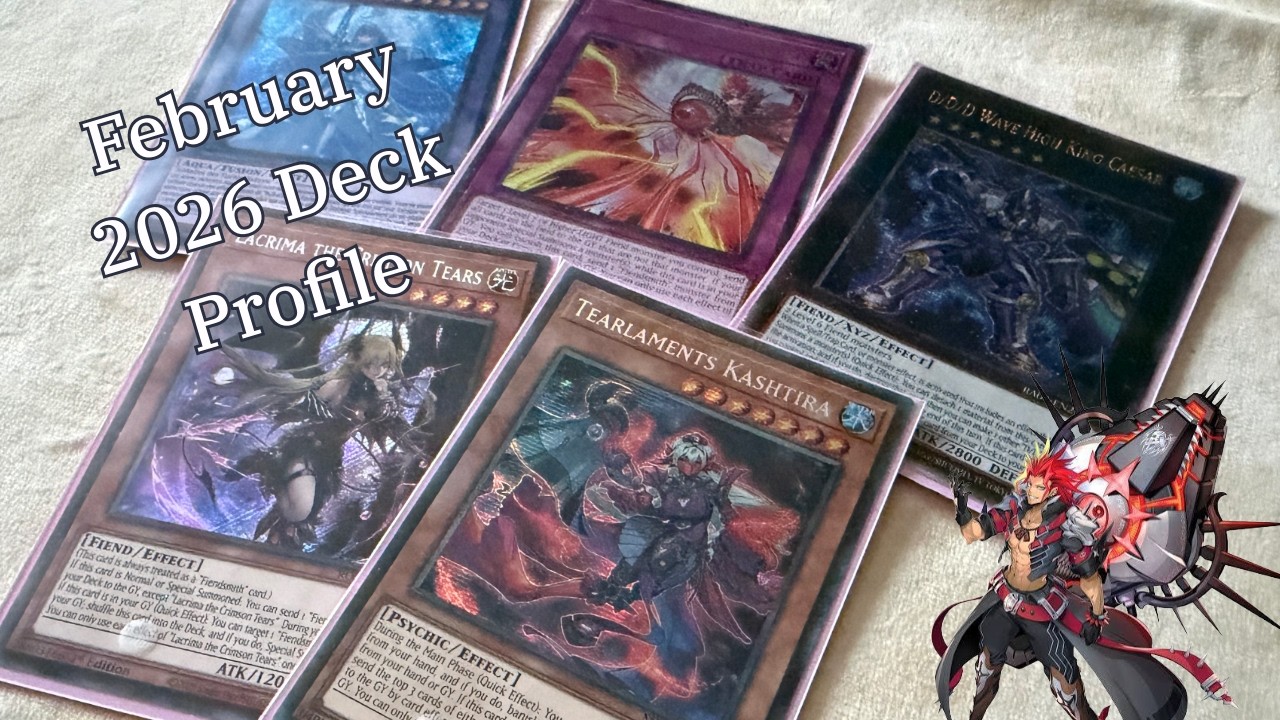 Описание колоды Yu-Gi-Oh! TCG «Fiendsmith Tearlaments» (февраль 2026 г.)
