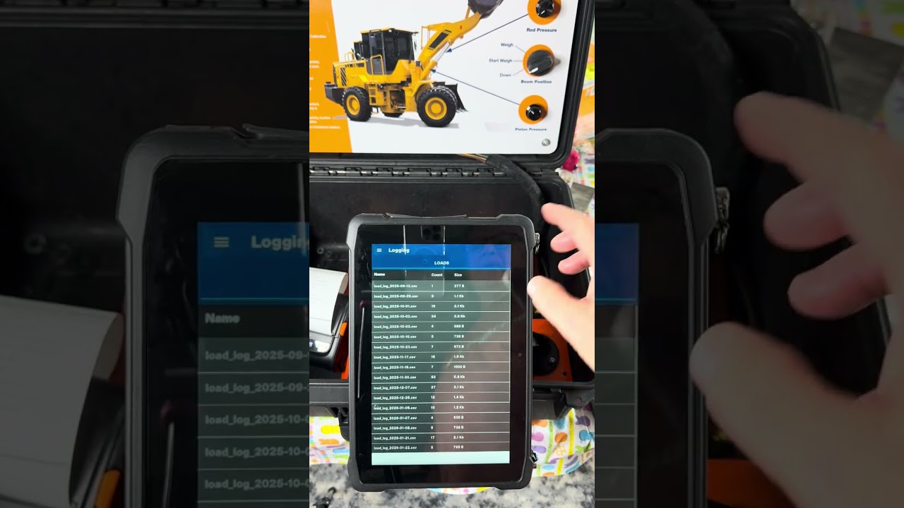 WLS 555 Wheel Loader Scale | Accurate CU Yard Weighing, Tons, Payload Management & Profit Control