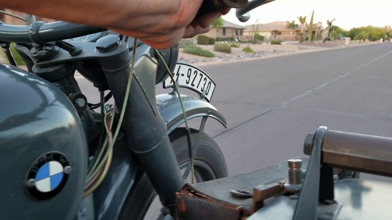 1938 BMW R71 Tribute Motorcycle with Sidecar Chang Jiang 3