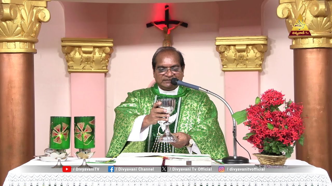 HOLY MASS | గురుశ్రీ. గాదె శౌరెడ్డి | దేవుని యెడల వినయము. | 6 AM | 26 OCTOBER 2025 | DIVYAAVNI TV