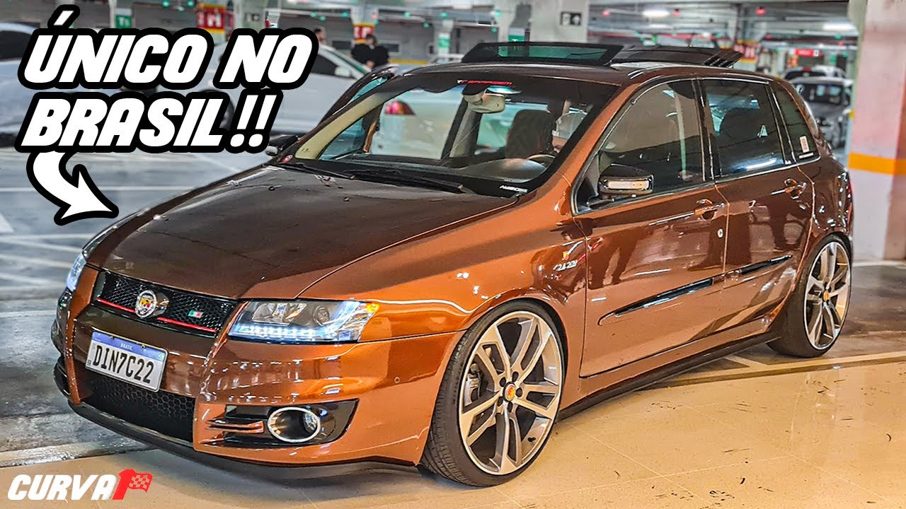 OLHA O QUE ELE FEZ NESSE CARRO!!                      FIAT STILO ABARTH!! 🔥