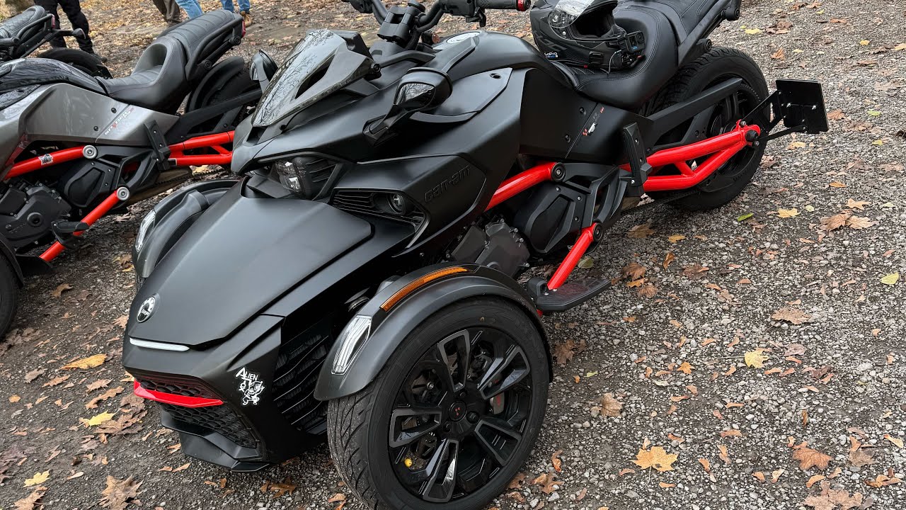 Can Am Spyder, Spyder F3-S 2024, wie gut hält das Plastidip ? 4K