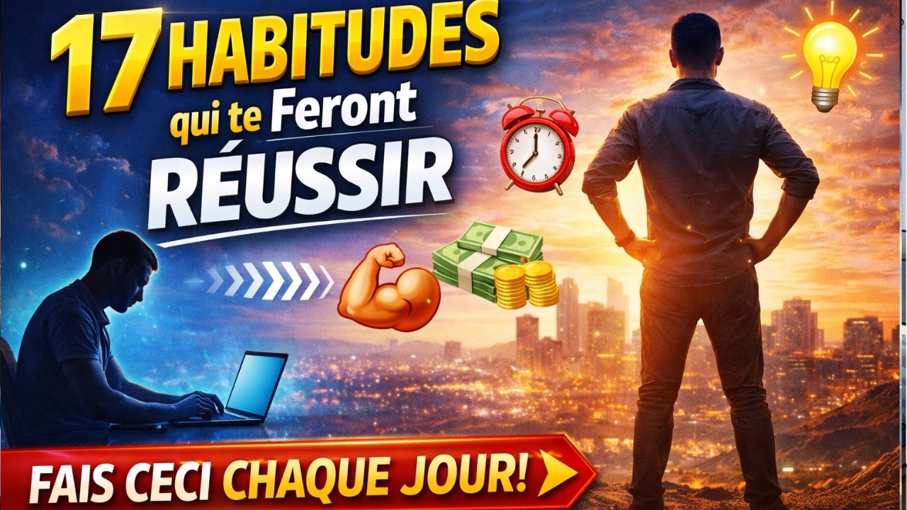 17 Habitudes Qui Te Feront Réussir (Change Ta Vie en 30 Jours)