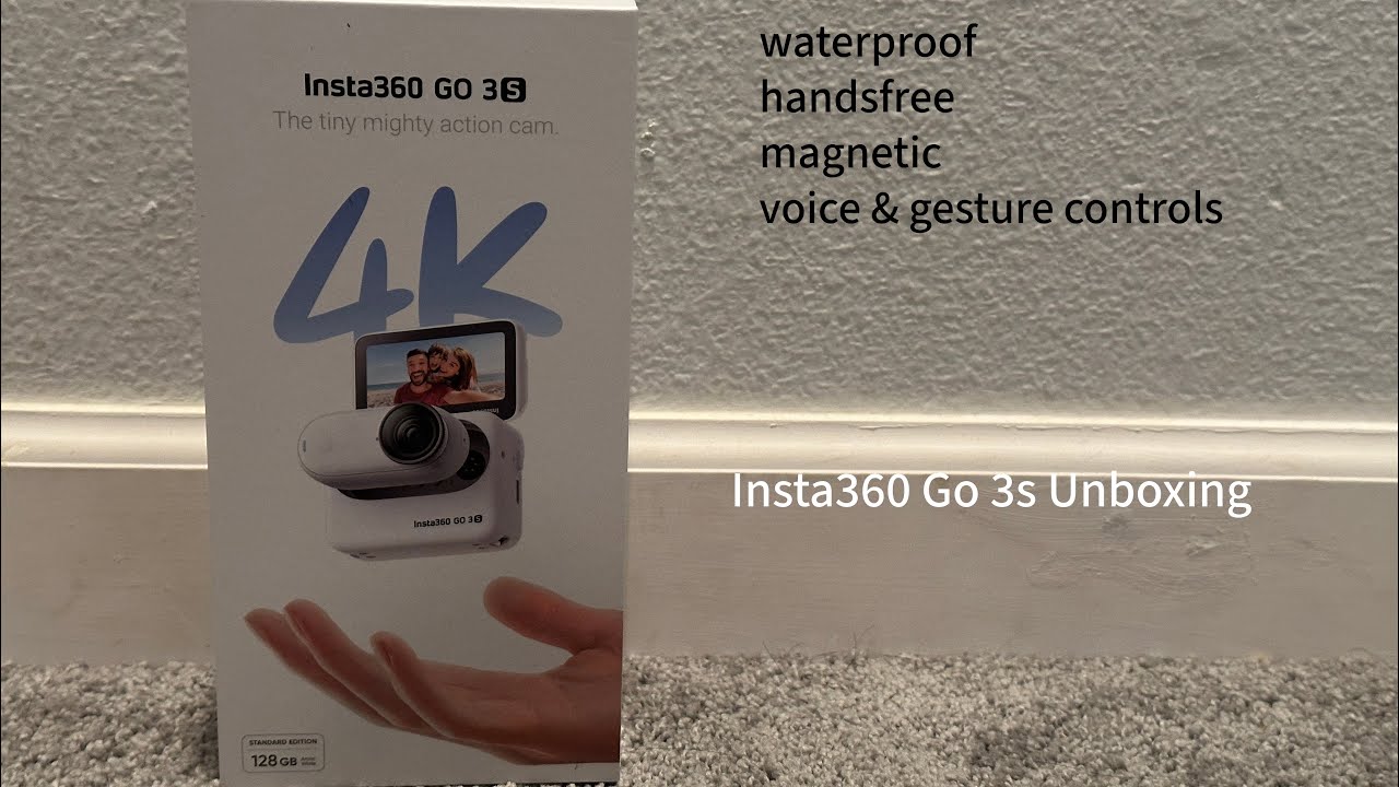 Insta360 Go 3s Unboxing