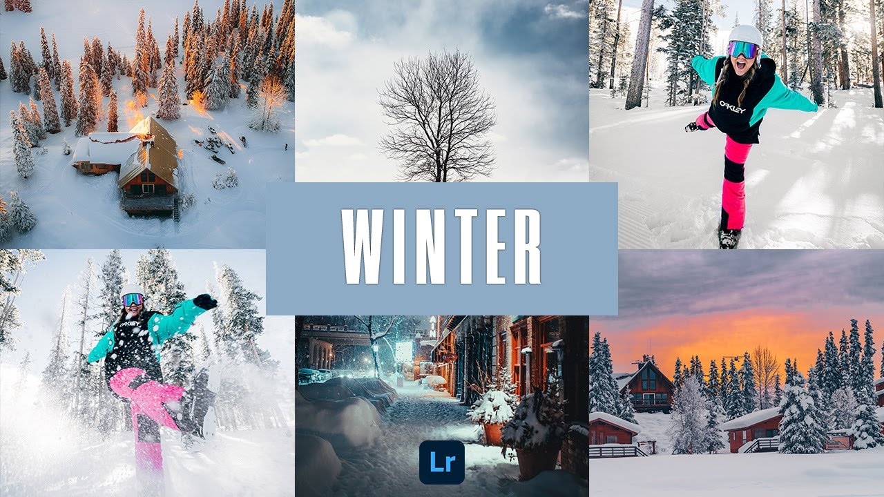 Winter Photography Presets - Lightroom mobile preset free dng | Winter Photography