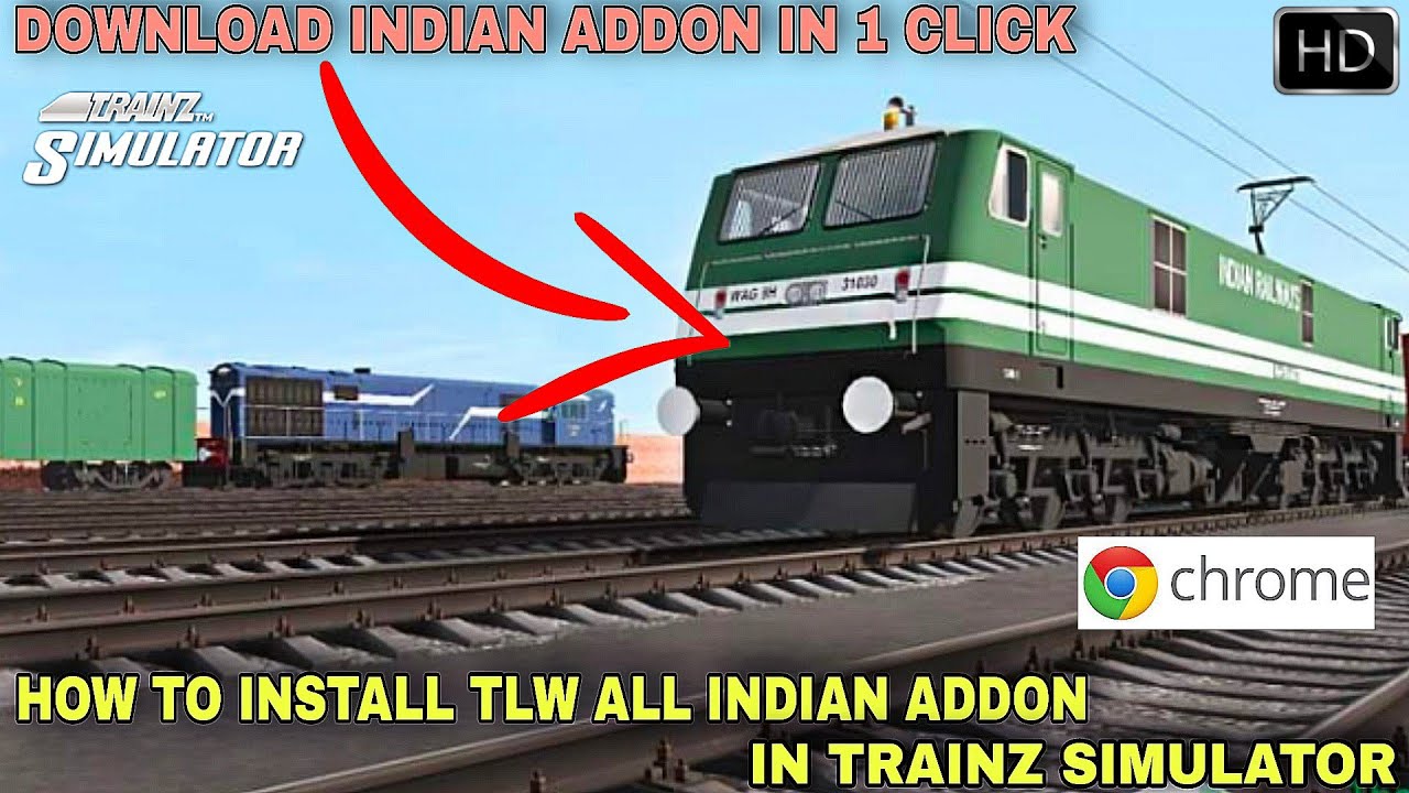 HOW TO INSTALL THE LEARNING WAYS ALL INDIAN ADDON IN TRAINZ SIMULATOR | INSTALL ALL ADDON IN 1 CLICK