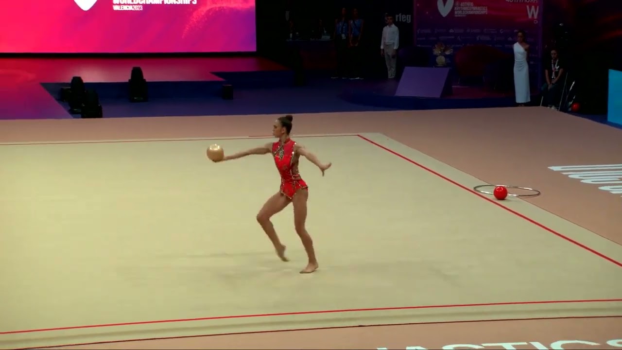 BEREZINA Polina (ESP) - 2023 Rhythmic Worlds Qualifications BA Individual