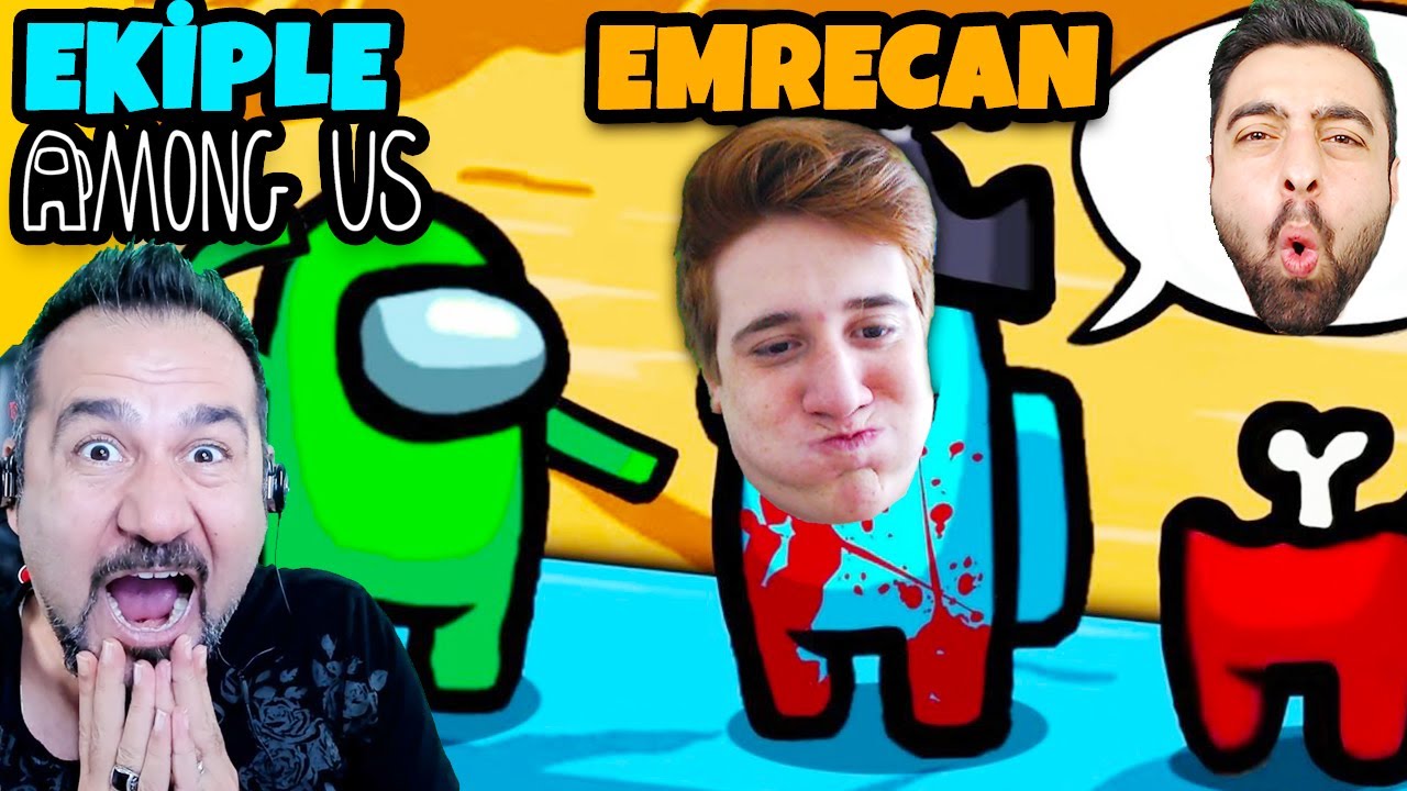 2 İMPOSTORLU OYUNDA EMRECANI SATTILAR! ÇILDIRDI! DEDEKTİF GİBİ ÇÖZDÜK! | EKİPLE AMONG US OYNUYORUZ