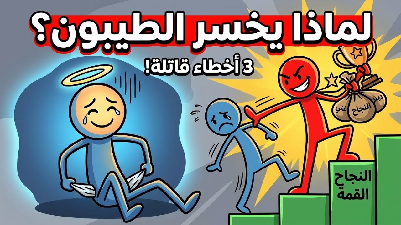 3 أخطاء قاتلة يرتكبها الطيبون.. هل أنت منهم؟