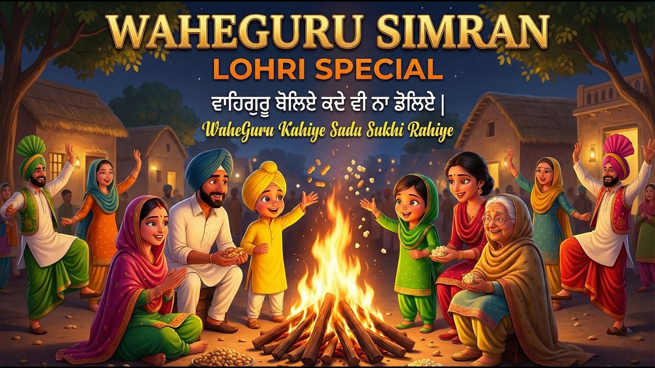 Amritsar Lohri Speical - ਵਾਹਿਗੁਰੂ ਬੋਲਿਏ ਕਦੇ ਵੀ ਨਾ ਡੋਲਿਏ | WaheGuru Kahiye Sada Sukhi Rahiye