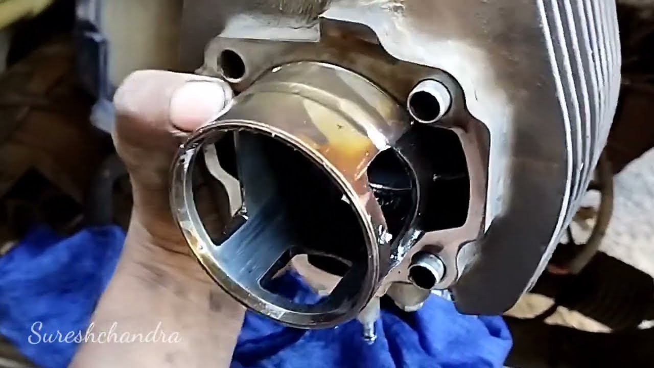 Block and Piston 2stock Bajaj Auto Rickshaw