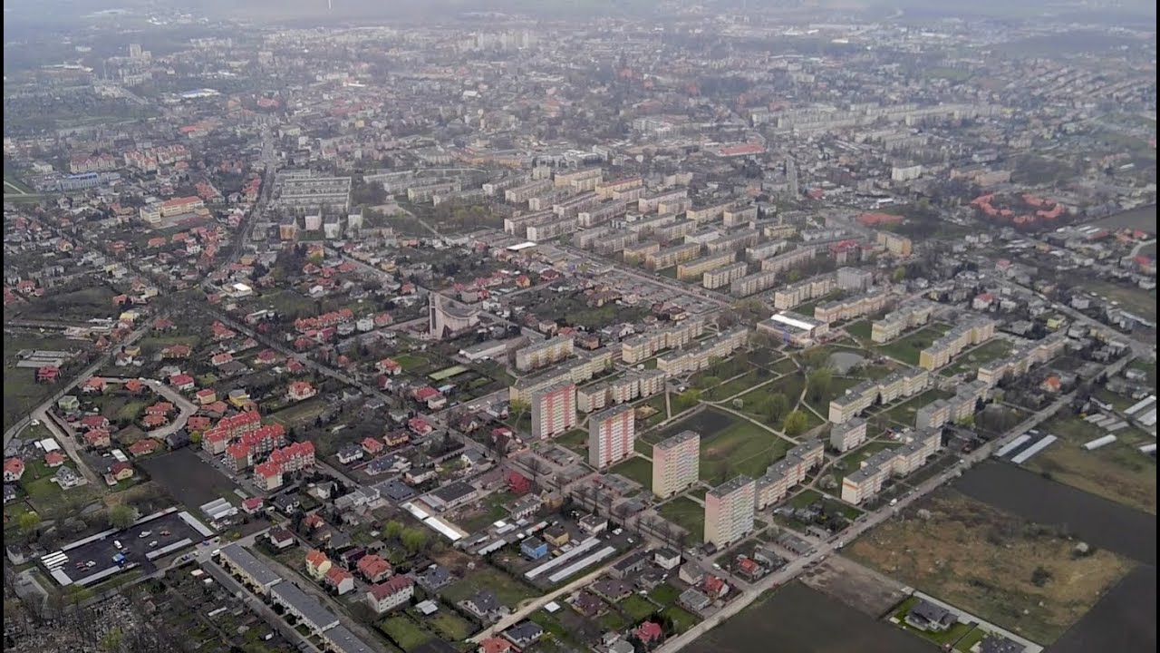 INOWROCŁAW Lot nad Inowrocławiem