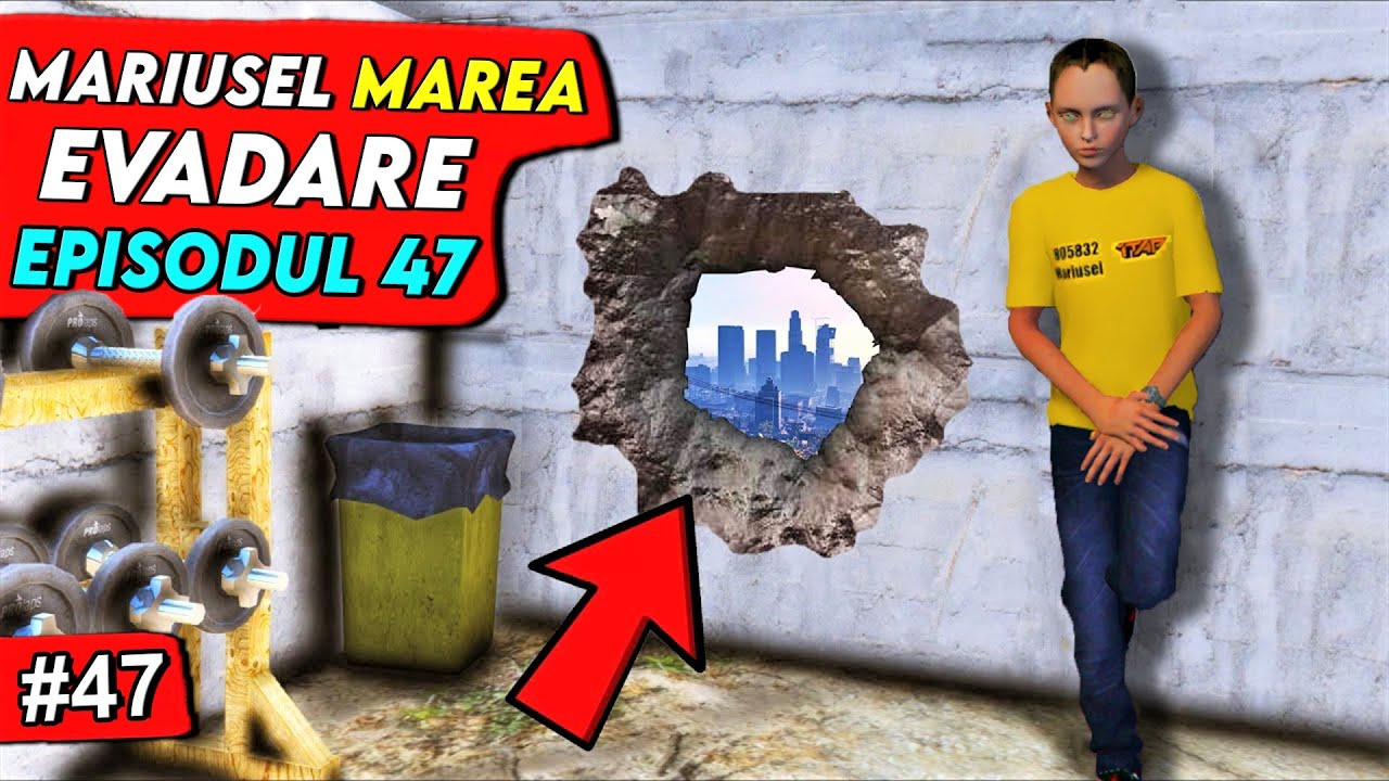 ⛔Marea EVADARE din PUȘCĂRIE! REUȘIM? #47 | Gta 5 Real Life FiveM