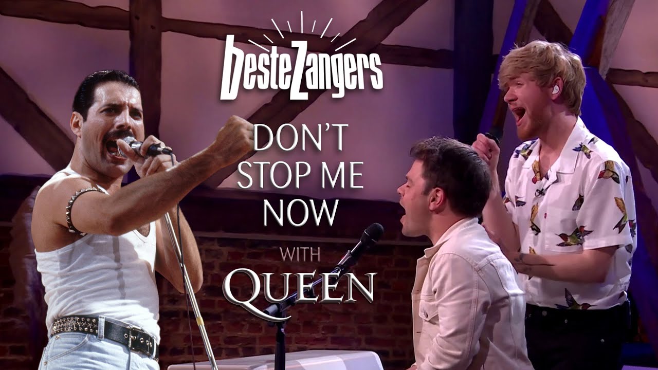 Joe Buck, Van Velzen & Freddie Mercury (Queen) - Don't Stop Me Now (Live) | Beste Zangers 2021 Remix