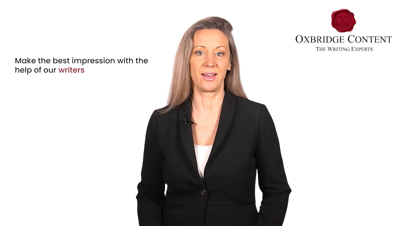 Oxbridge Content CV Writing Service