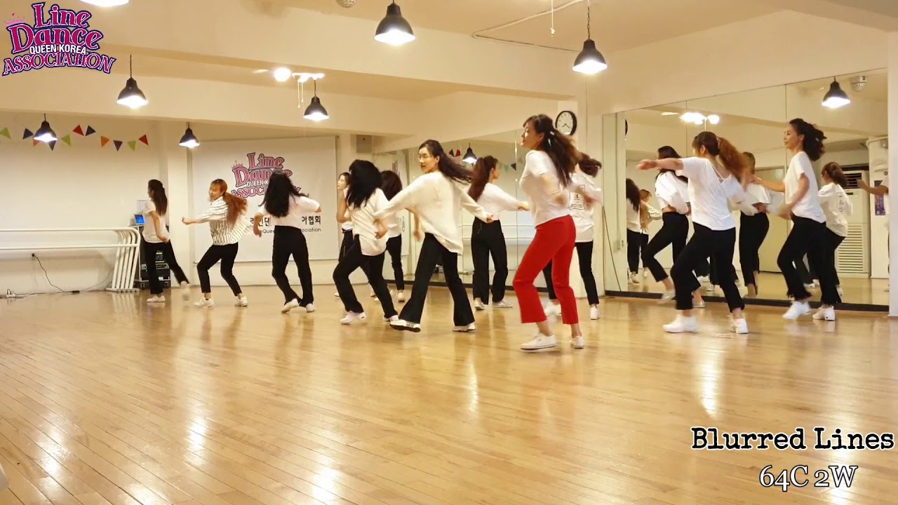 Blurred Lines Line Dance