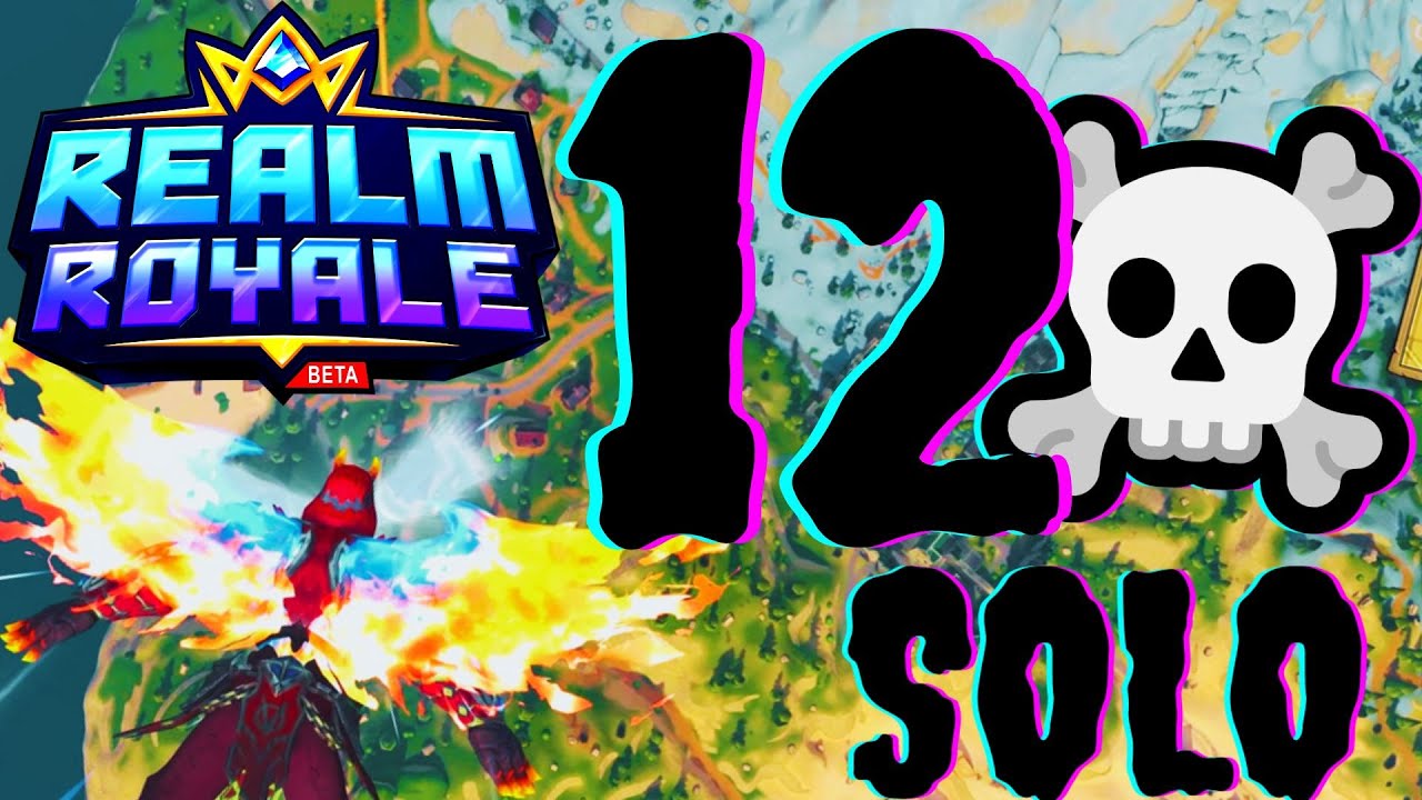 ASSASSIN SOLO 12 Kills Win!! || **UNCUT** || 2021 Gameplay || Realm Royale