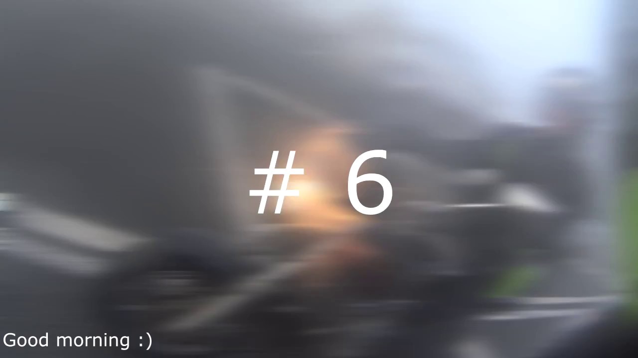 Foggy morning day scooter #6