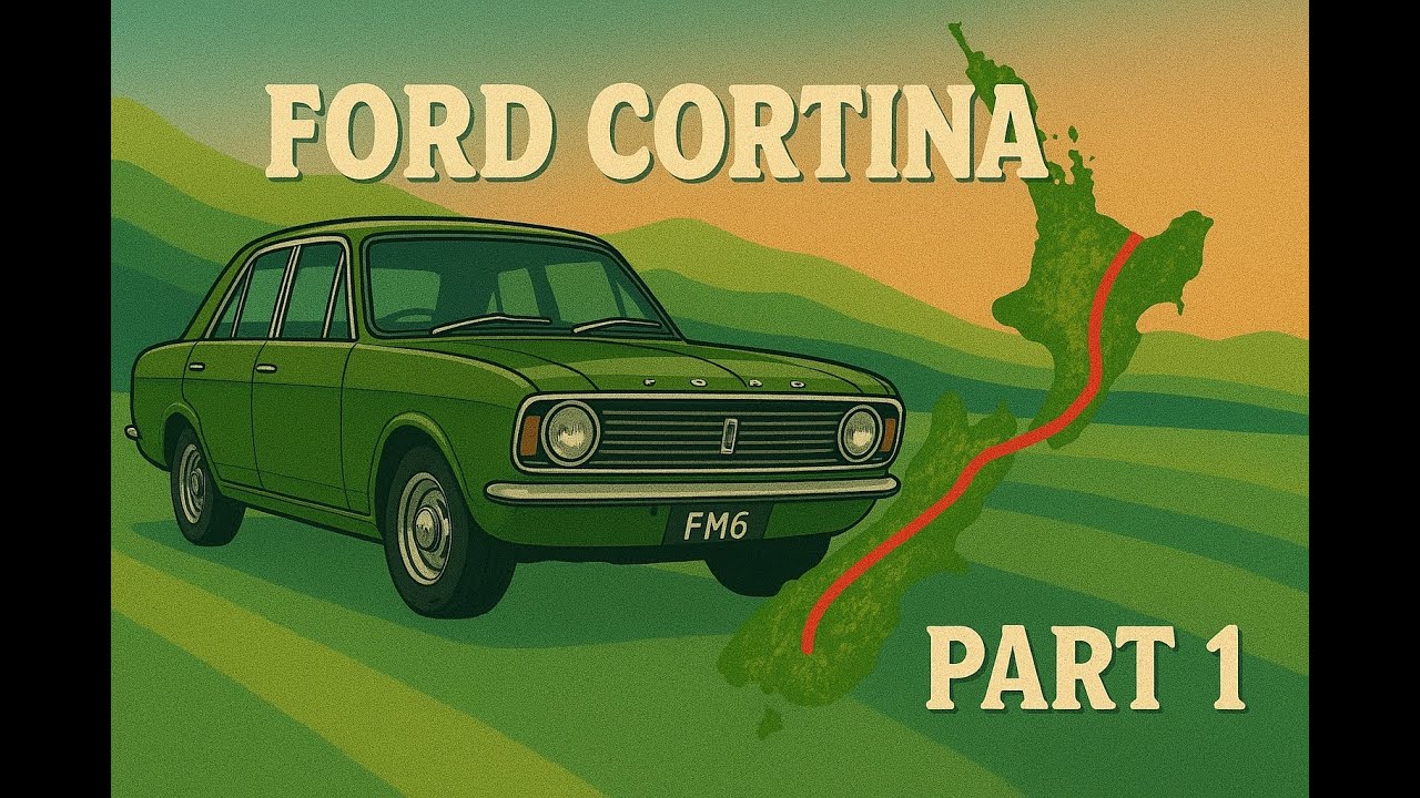 Driving a 1970s Ford Cortina the length of a Country | PART 1