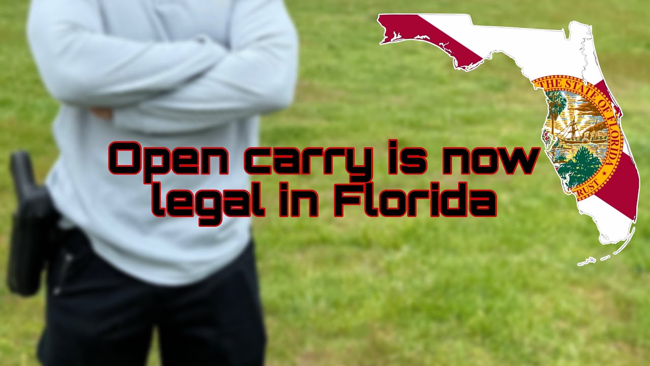 Open Carry is Now Legal In Florida, What does this means for you?