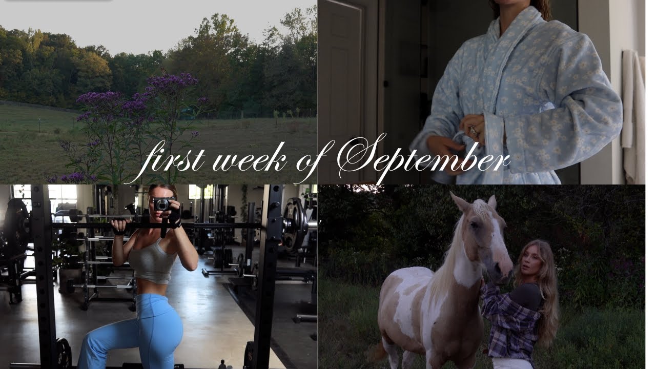 the first week of September: evenings at the farm, cooking, fav products