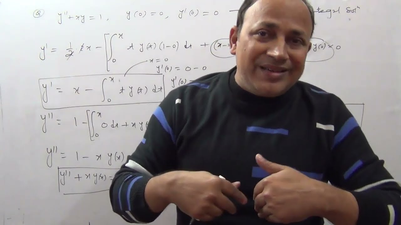 linear integral equation/L 12/ converting initial value problem in to volterra integral equation
