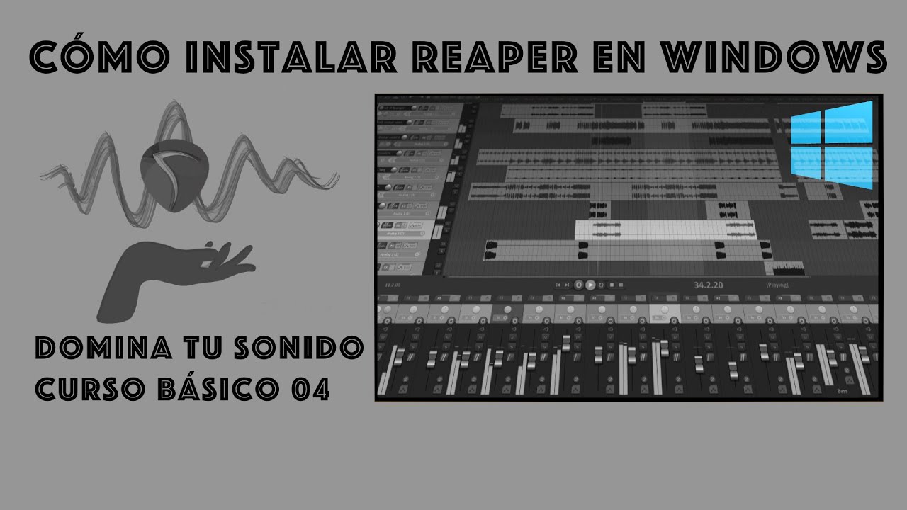 Domina tu sonido - 04 - Cómo instalar REAPER y las extensiones SWS y Reapack (en Windows)