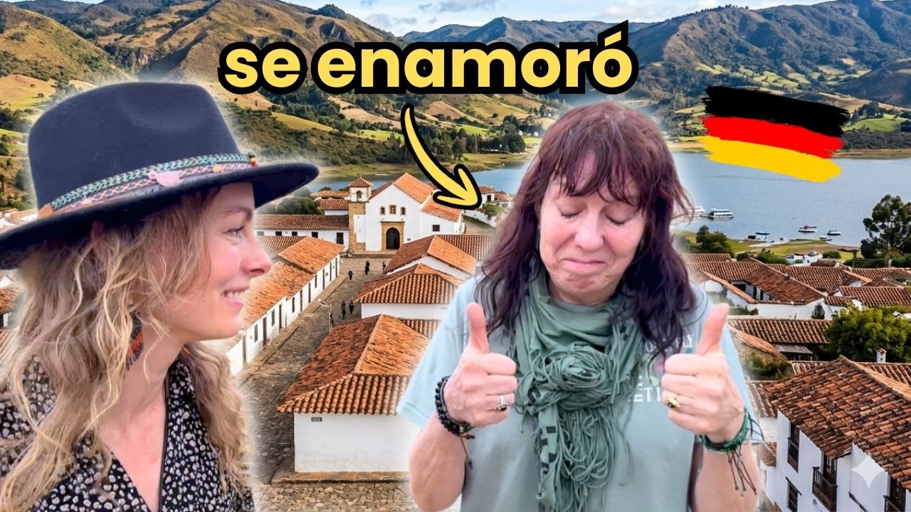 Puebleando en Colombia con mi mam&aacute; alemana 🇨🇴