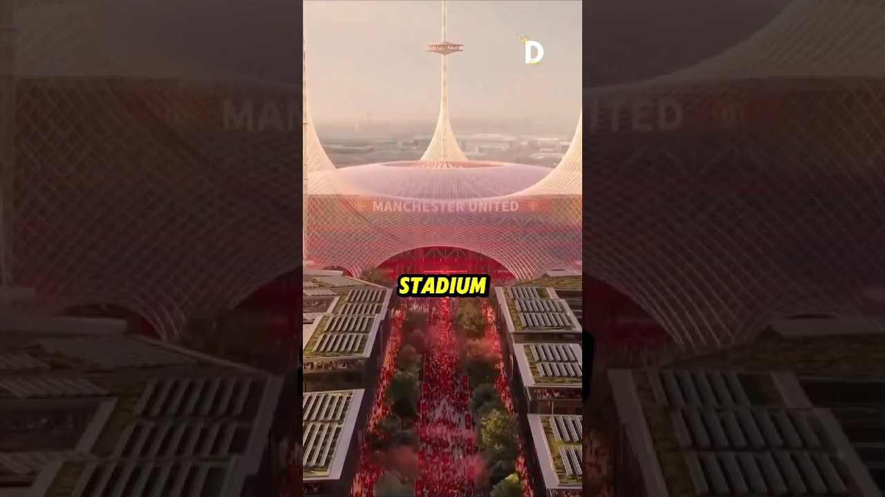 New Manchester United stadium 😳🔥 Old Trafford becoming New Trafford 💔😢