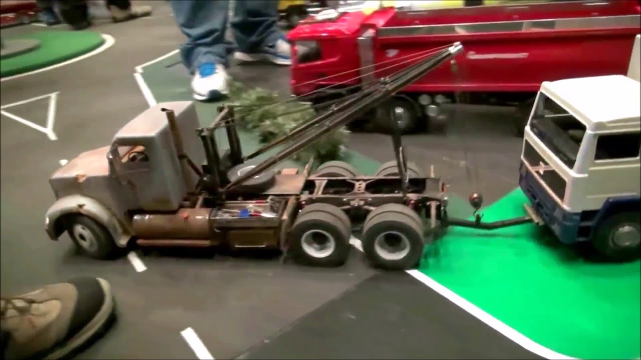 RC ROSTY TOWING TRUCK SPECIAL MODEL TAMIYA SUPER MODEL