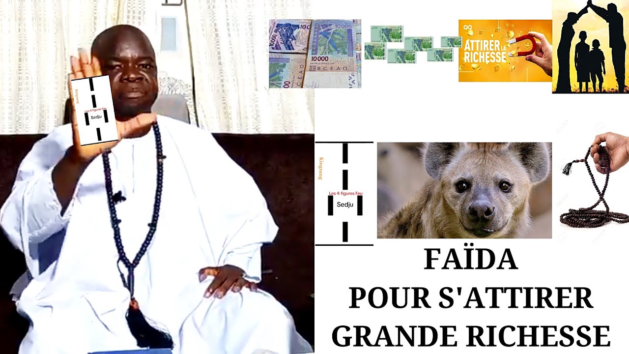 AYATOULLAH N1 FAÏDA YA AYOUM YA KAYOUM DE GARIDJIGAI TELIMAN POUR S'ATTIRER LA RICHESSE +22371466409