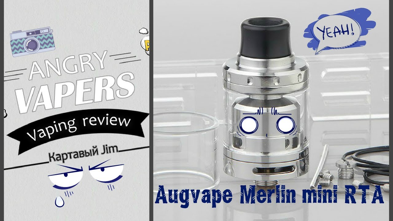 Доработка Бака Merlin Mini RTA от Augvape