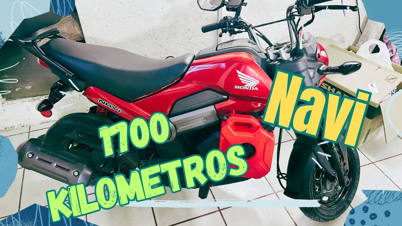Honda Navi 110cc viaje largo