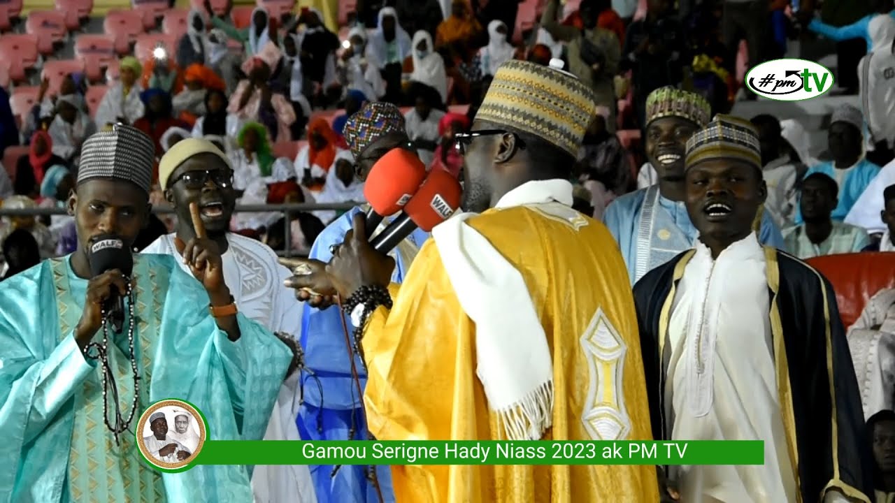 El hadji Thiam et son groupe Tothe naniou Gamou Serigne Hady Niass 2023 ak PM TV