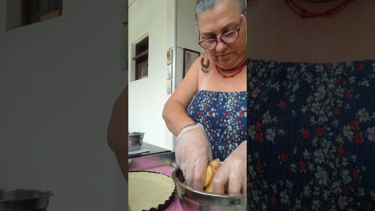 Receita de Sábado.  Torta de Maçã. Parte 2.