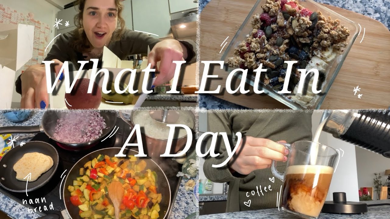 What I eat in a day | nutritious & balanced