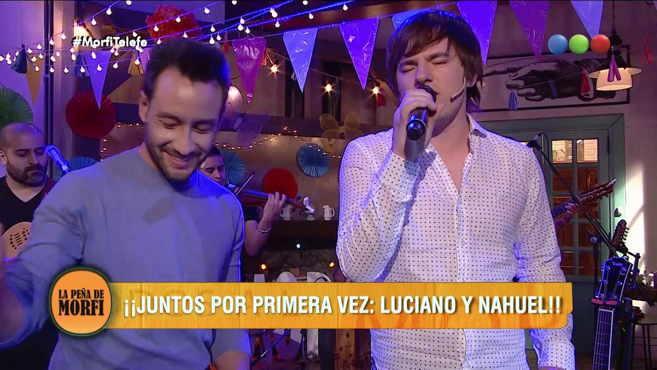 Nahuel Pennisi con Fonseca y Luciano Pereyra - La Peña de Morfi
