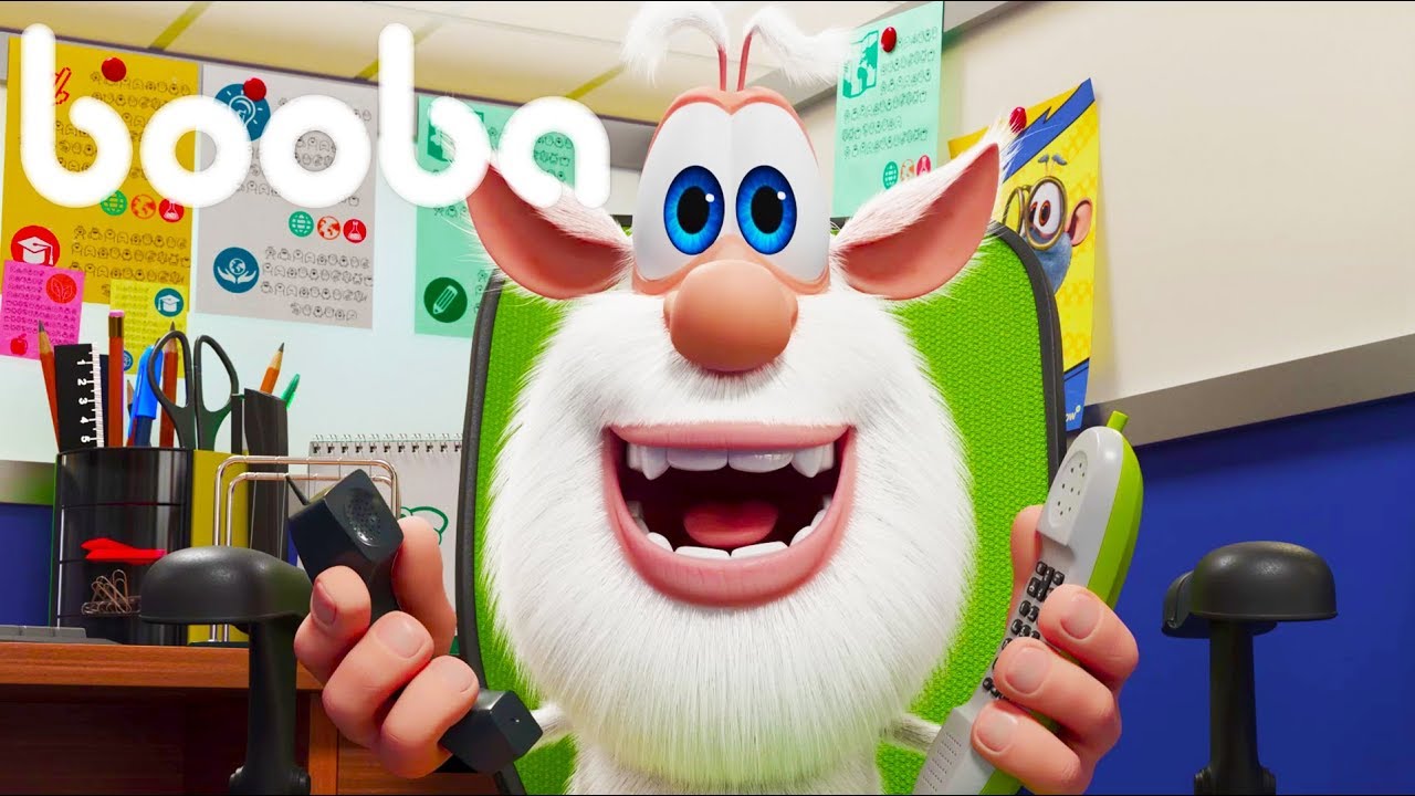Booba 📞📁 Office ☎️ 💻 Best cartoons collection 💚 Funny cartoons Compilation 💥 Moolt Kids Toons