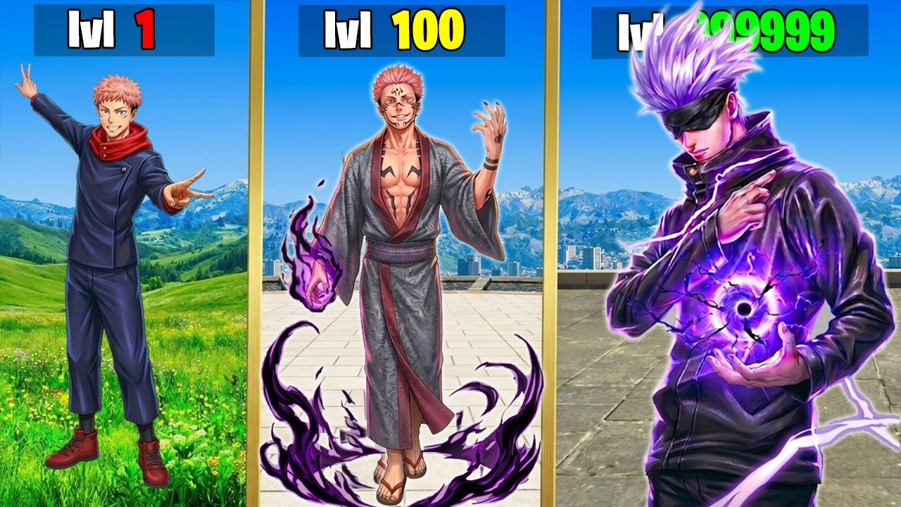 Level 1 GOJO to Level 1,000,000,000 in GTA 5