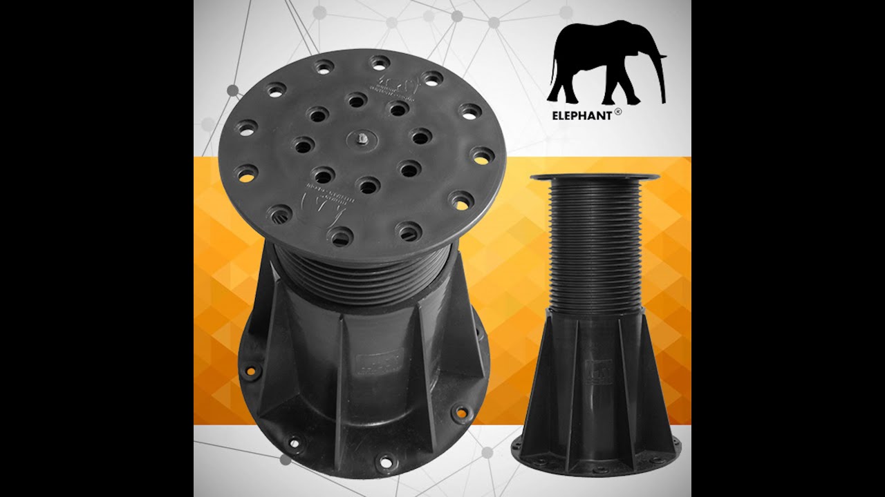 Presentación pedestal nivelable Elephant Technology