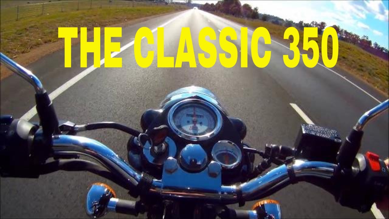 2016 ROYAL ENFIELD CLASSIC 350 -NEW MICROPHONE/SPORTS MUFFLER TEST!
