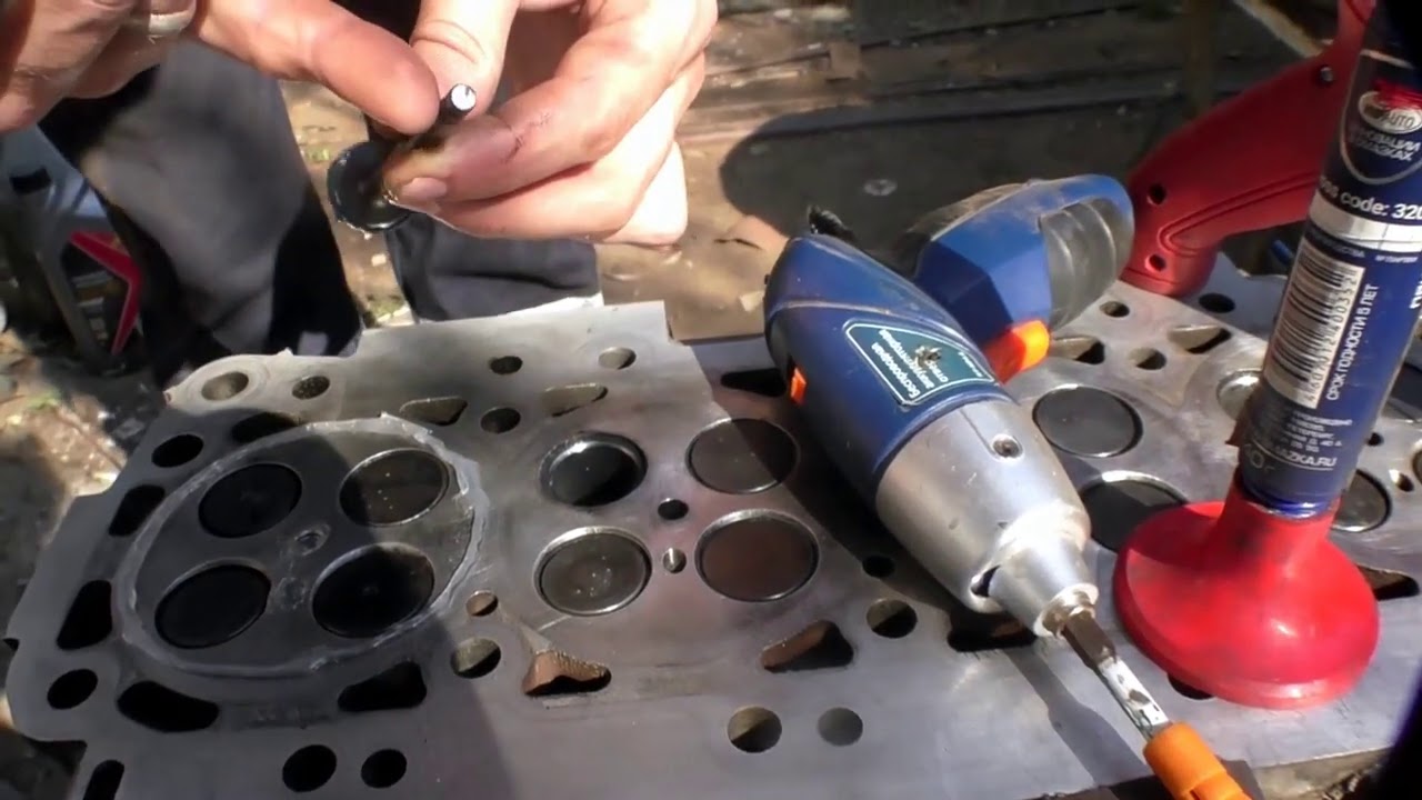 Отходы в доходы или Съёмник клапанов своими руками.