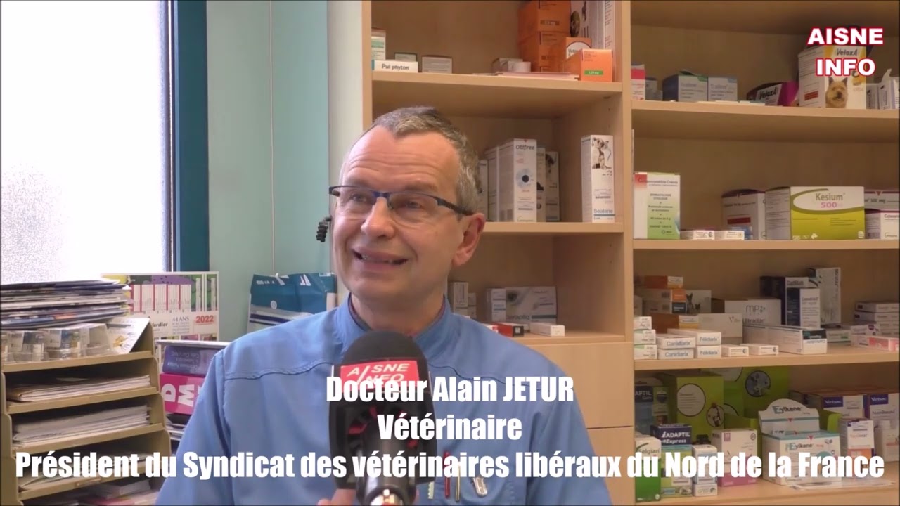 Dr Alain JETUR, vétérinaire, président du Syndicat des vétérinaires libéraux du Nord de la France
