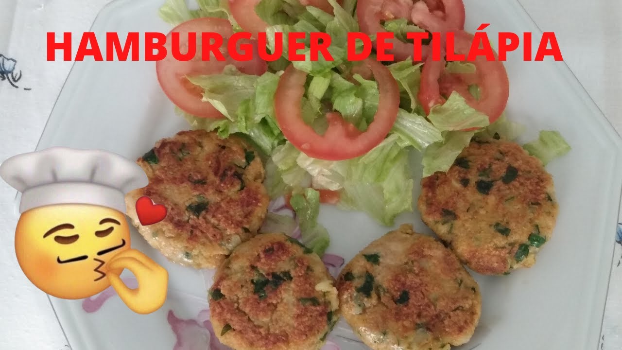 HAMBURGUER DE TILÁPIA