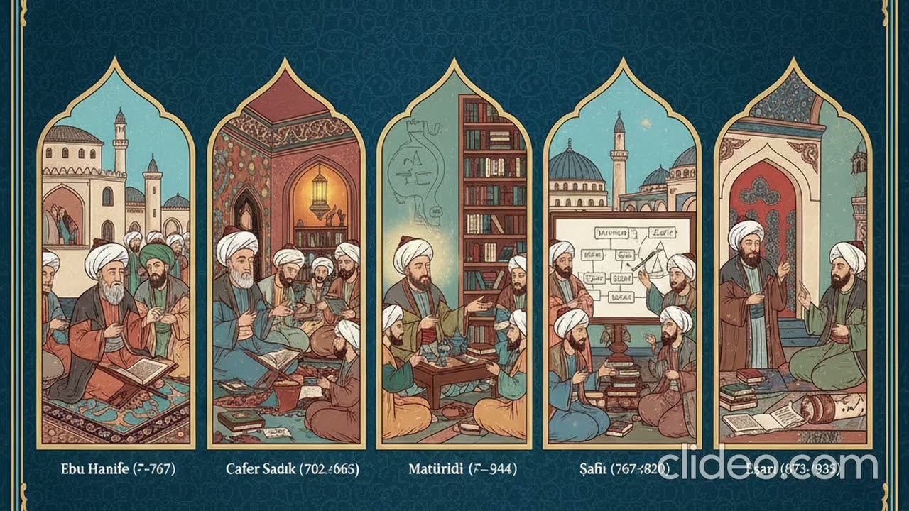 12 DKAB 2 2 1 Milletimizin İslam Anlayışının Oluşmasında Etkili Olan Bazı Şahsiyetle